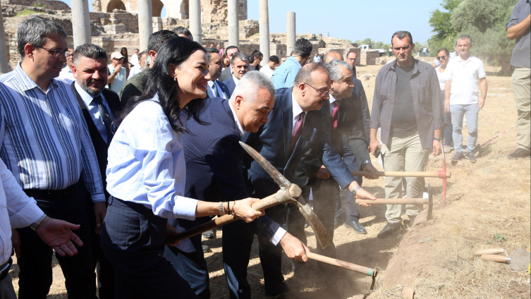 Tralleis Antik Kenti'nde kazı çalışmaları başladı